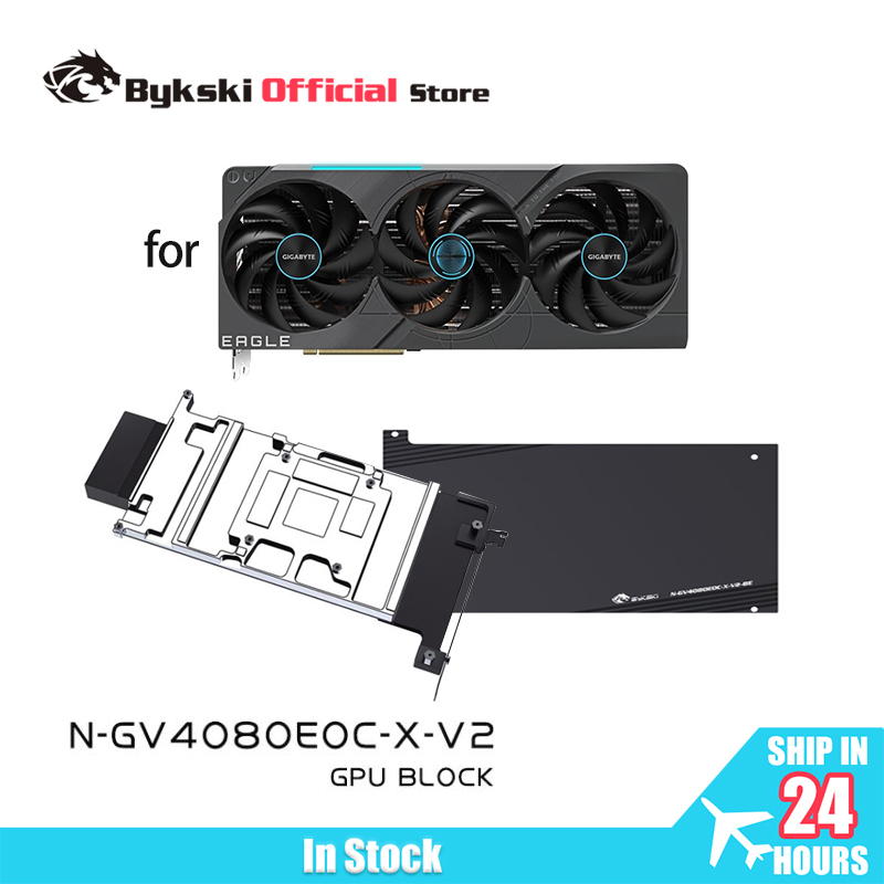Rtx 4080 Water Cooling Block - Bykski N-GV4080EOC-X-V2 GPU-Wasserkühlblock für GIGABYTE GeForce