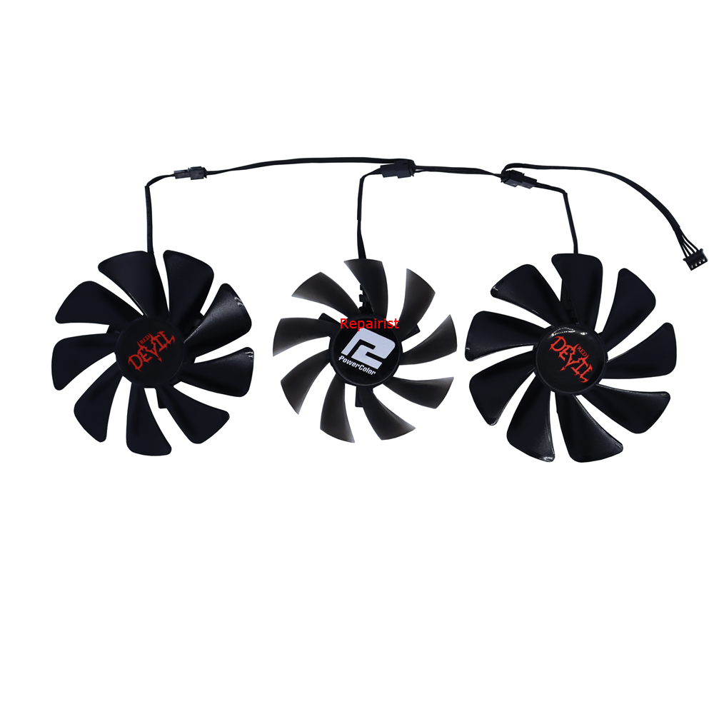Rx 6900 Xt 16Gb - 3Pcs/Set DIY GA91S2H GAA8S2U,Grafikkartenventilator,GPU Kühler,Für PowerColor