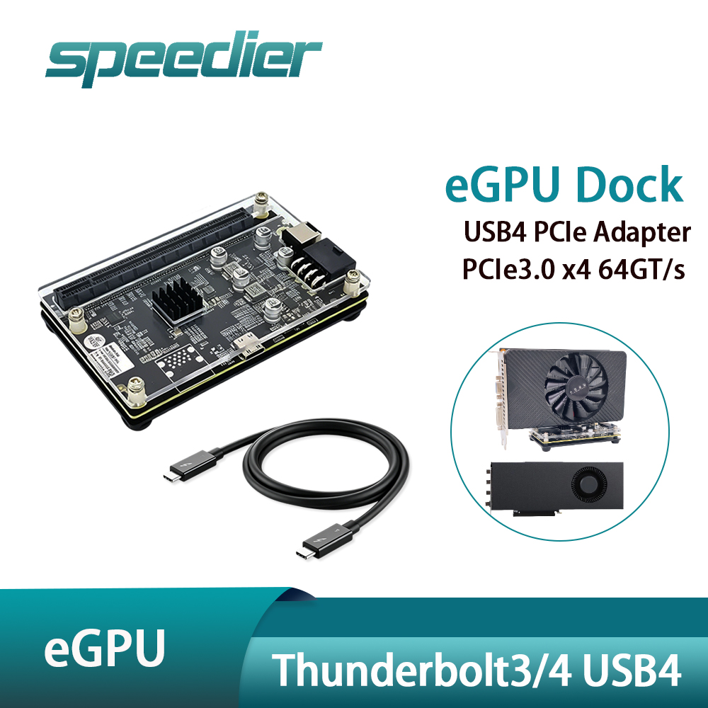 Gpu External Dock Egpu Thunderbolt 4 - USB4 Thunderbolt 3 / 4 EGPU-Dock