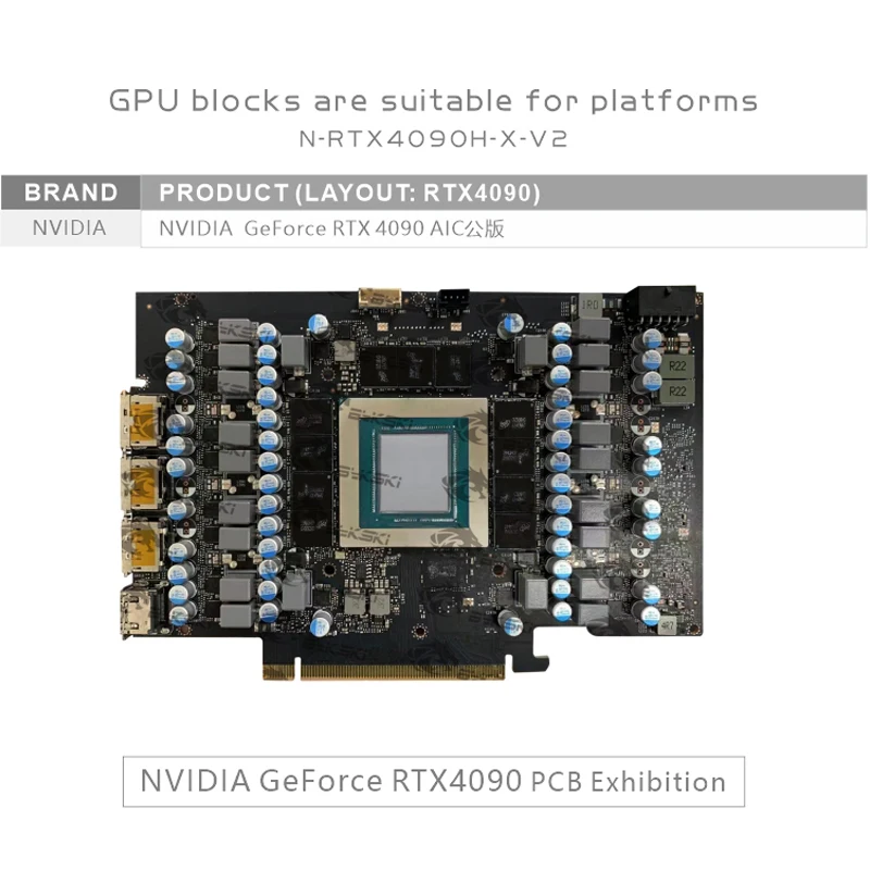 Bykski GPU-Block für NVIDIA RT – Rtx 4090 Water Block Full Cover Bewertung und Preis