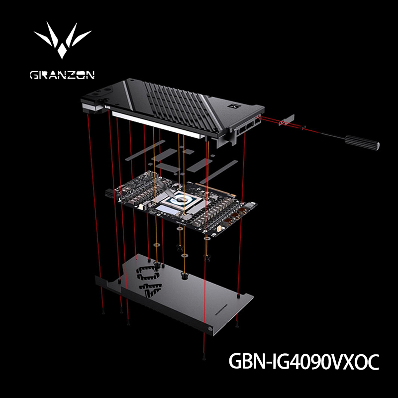 Granzon Wasserkühlung für Colo – Rtx 4090 Water Block Full Cover Bewertung und Preis