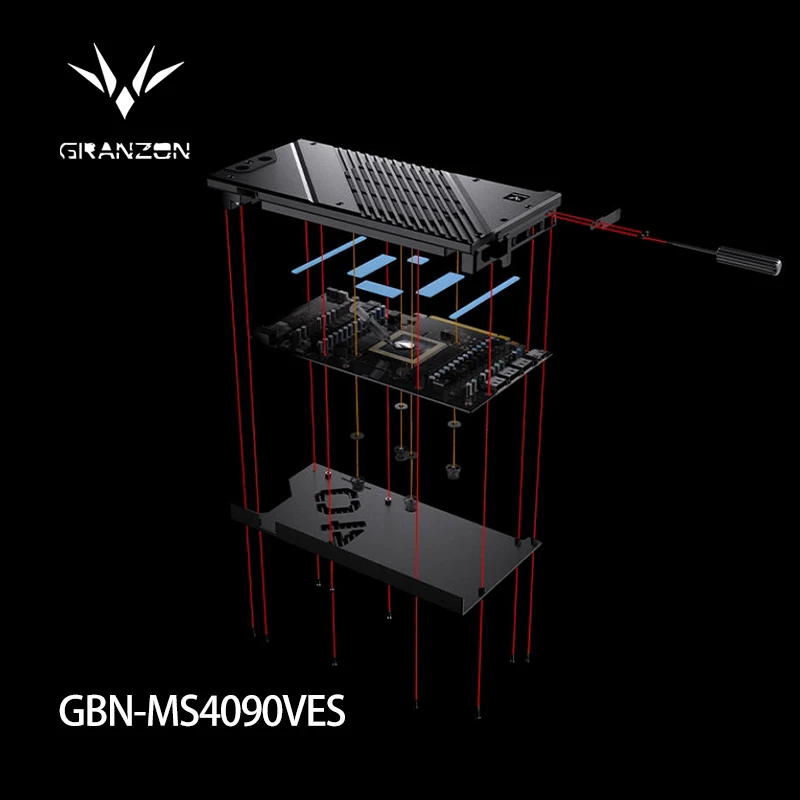 Granzon GBN-MS4090VES, GPU-Was – Rtx 4090 Water Block Full Cover Bewertung und Preis