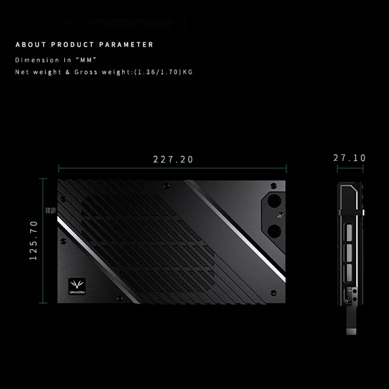 Granzon GPU-Block für NVIDIA R – Rtx 4080 Water Cooling Block Bewertung und Preis