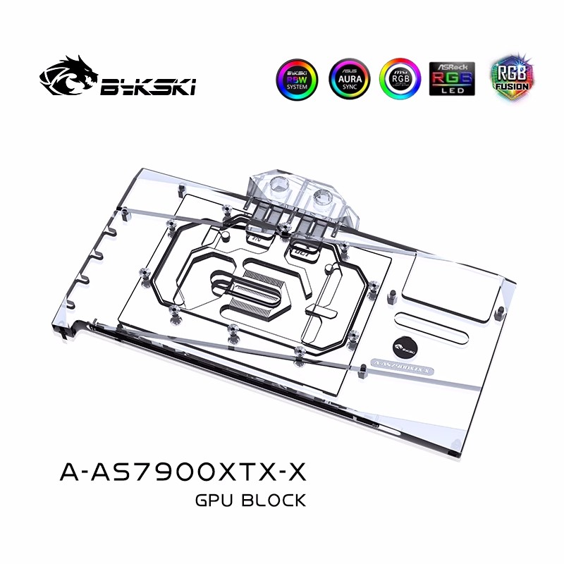 Bykski Wasserblock für ASUS TU – Rx 7900 Xt 20Gb Bewertung und Preis