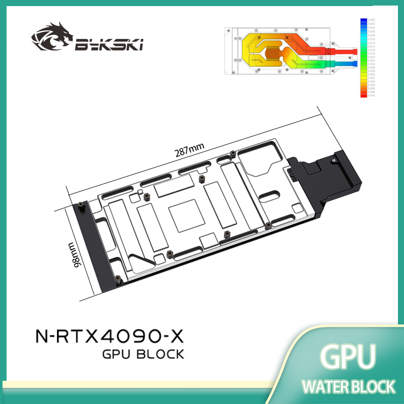 Bykski N-RTX4090-X GPU-Wasserb – Rtx 4090 Water Block Full Cover Bewertung und Preis